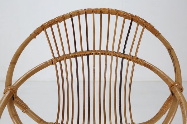 Mid-Century Rattan Children's Chair-YSY-1316482