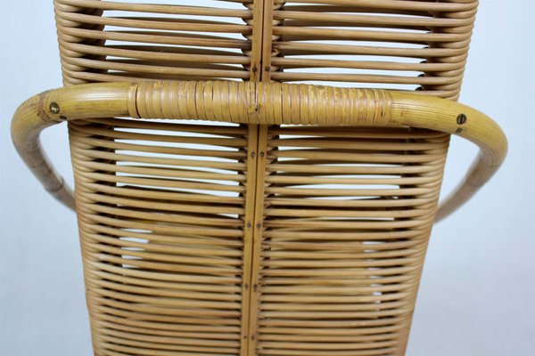 Mid-Century Rattan Rocking Chair, 1960s-WVS-840784