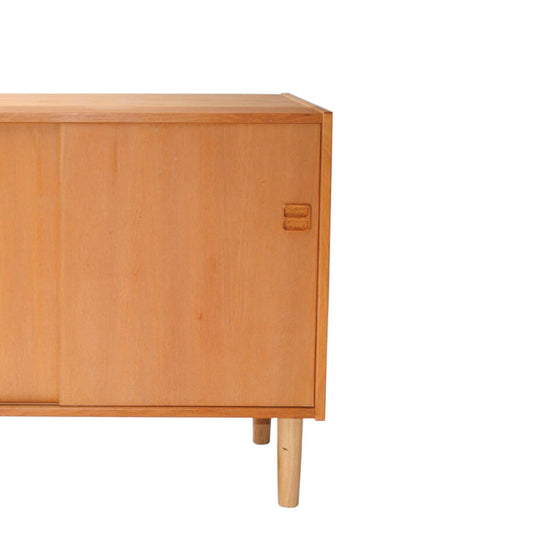 Mid-Century Rectangular Oak Norwegian Sideboard, 1960s