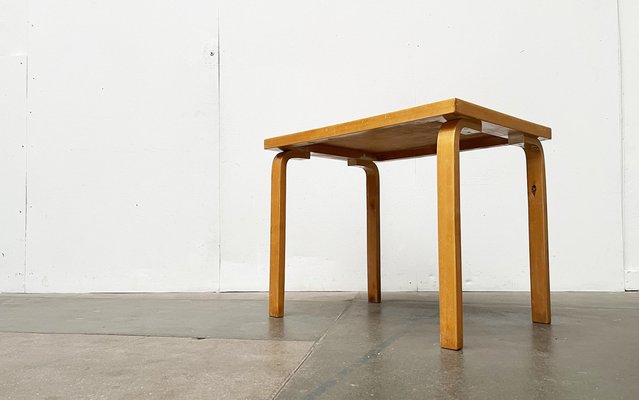 Mid-Century Red Dining Table or Desk by Alvar Aalto for Artek, 1960s-UAH-1736387