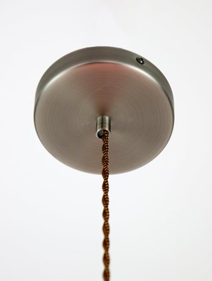 Mid-Century Red Glass Pendant Lamp-HGJ-738987