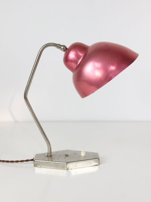 Mid-Century Red Table Lamp, 1960s-HGJ-1123729