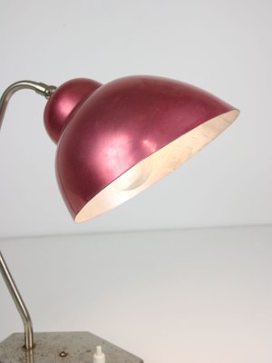 Mid-Century Red Table Lamp, 1960s-HGJ-1123729