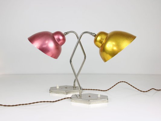 Mid-Century Red Table Lamp, 1960s-HGJ-1123729