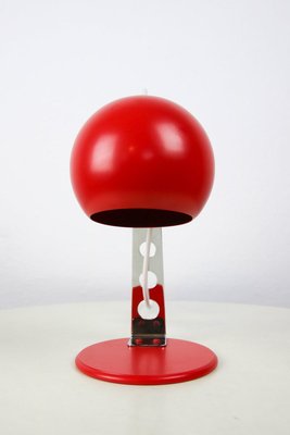 Mid-Century Red Table Lamp, 1970s-HGJ-728158