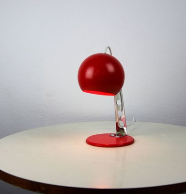 Mid-Century Red Table Lamp, 1970s-HGJ-728158