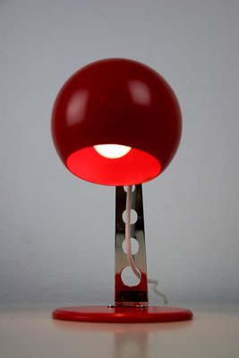 Mid-Century Red Table Lamp, 1970s-HGJ-728158