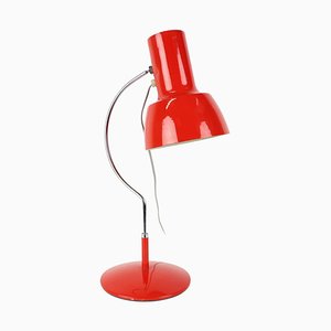 Mid-Century Red Table Lamp by Josef Hůrka for Napako, 1970s-TZ-1081015