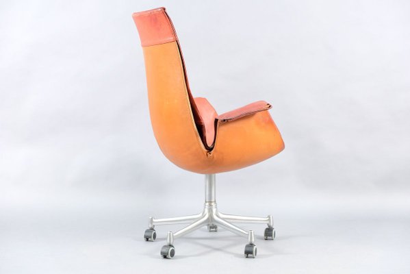 Mid-Century Red Tulip Lounge Chair by Preben Fabricius & Jørgen Kastholm for Kill International-CIP-857072