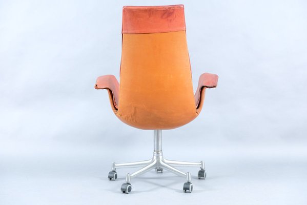 Mid-Century Red Tulip Lounge Chair by Preben Fabricius & Jørgen Kastholm for Kill International-CIP-857072