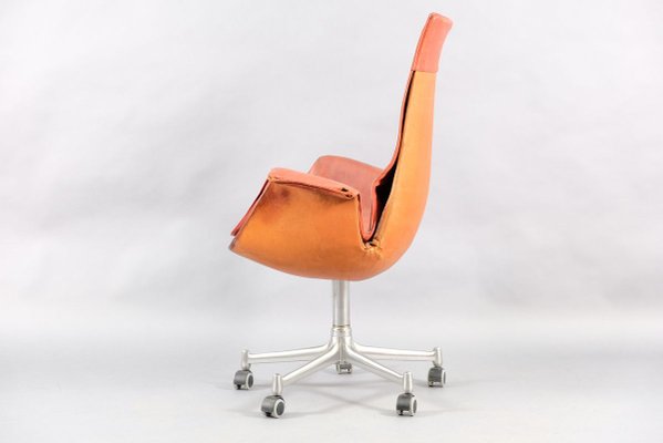 Mid-Century Red Tulip Lounge Chair by Preben Fabricius & Jørgen Kastholm for Kill International-CIP-857072