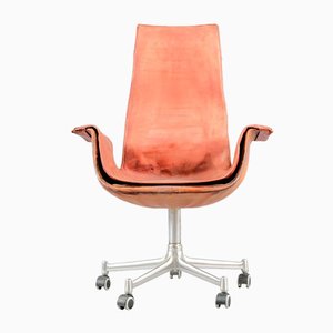 Mid-Century Red Tulip Lounge Chair by Preben Fabricius & Jørgen Kastholm for Kill International-CIP-857072