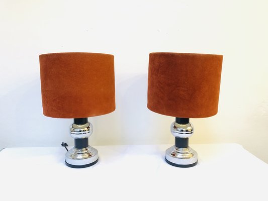 Mid-Century Reputation Design Table Lamps, 1970s, Set of 2-RZY-1189638