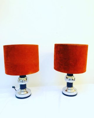 Mid-Century Reputation Design Table Lamps, 1970s, Set of 2-RZY-1189638