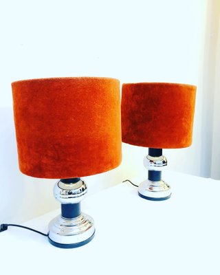 Mid-Century Reputation Design Table Lamps, 1970s, Set of 2-RZY-1189638