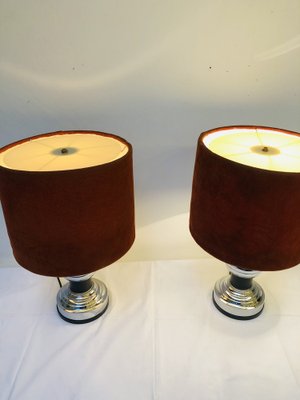 Mid-Century Reputation Design Table Lamps, 1970s, Set of 2-RZY-1189638