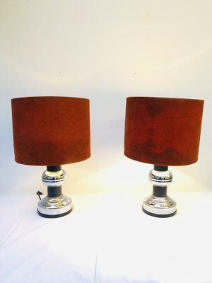 Mid-Century Reputation Design Table Lamps, 1970s, Set of 2-RZY-1189638