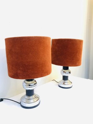 Mid-Century Reputation Design Table Lamps, 1970s, Set of 2-RZY-1189638