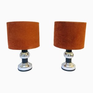 Mid-Century Reputation Design Table Lamps, 1970s, Set of 2-RZY-1189638