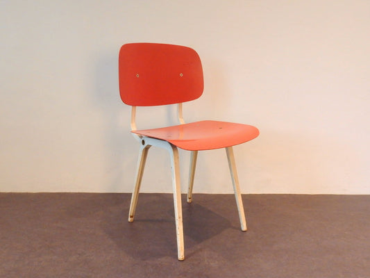 Mid-Century Revolt Dining Chair by Friso Kramer for Ahrend De Cirkel, the Netherlands, 1953