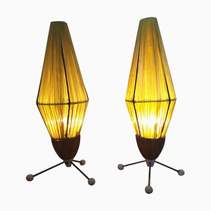 Mid-Century Rocket Table Lamps, 1960s, Set of 2-TZ-727999