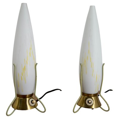 Mid-Century Rockets Table Lamps, 1960s, Set of 2-TZ-1107755