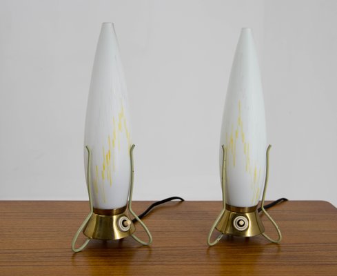 Mid-Century Rockets Table Lamps, 1960s, Set of 2-TZ-1107755