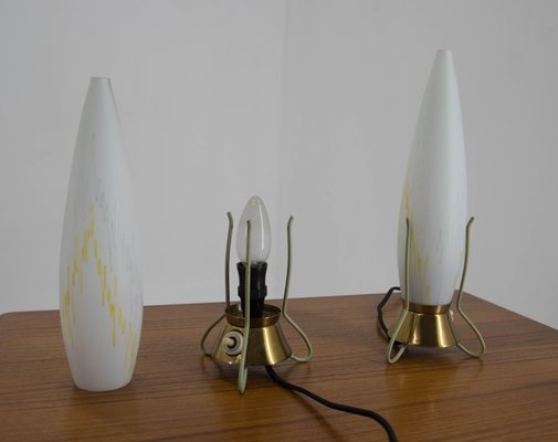 Mid-Century Rockets Table Lamps, 1960s, Set of 2-TZ-1107755