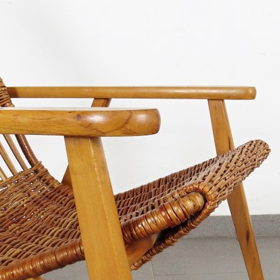 Mid-Century Rocking Chair, 1970s-JUN-653845