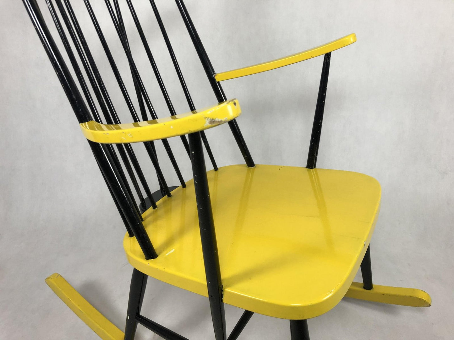 Mid-Century Rocking Chair attributed to Lucian Ercolani for Ercol, 1960s