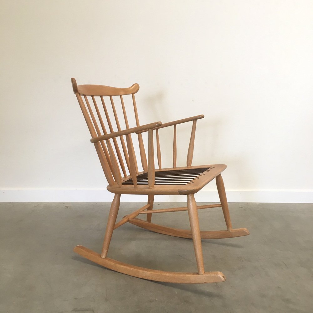 Mid-Century Rocking Chair by Børge Mogensen for FDB Furniture, 1960s