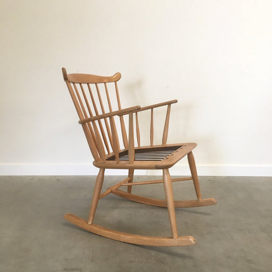 Mid-Century Rocking Chair by Børge Mogensen for FDB Furniture, 1960s