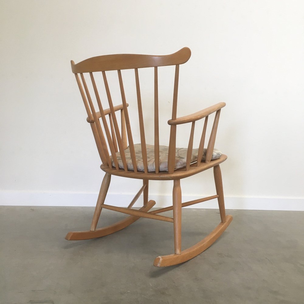 Mid-Century Rocking Chair by Børge Mogensen for FDB Furniture, 1960s