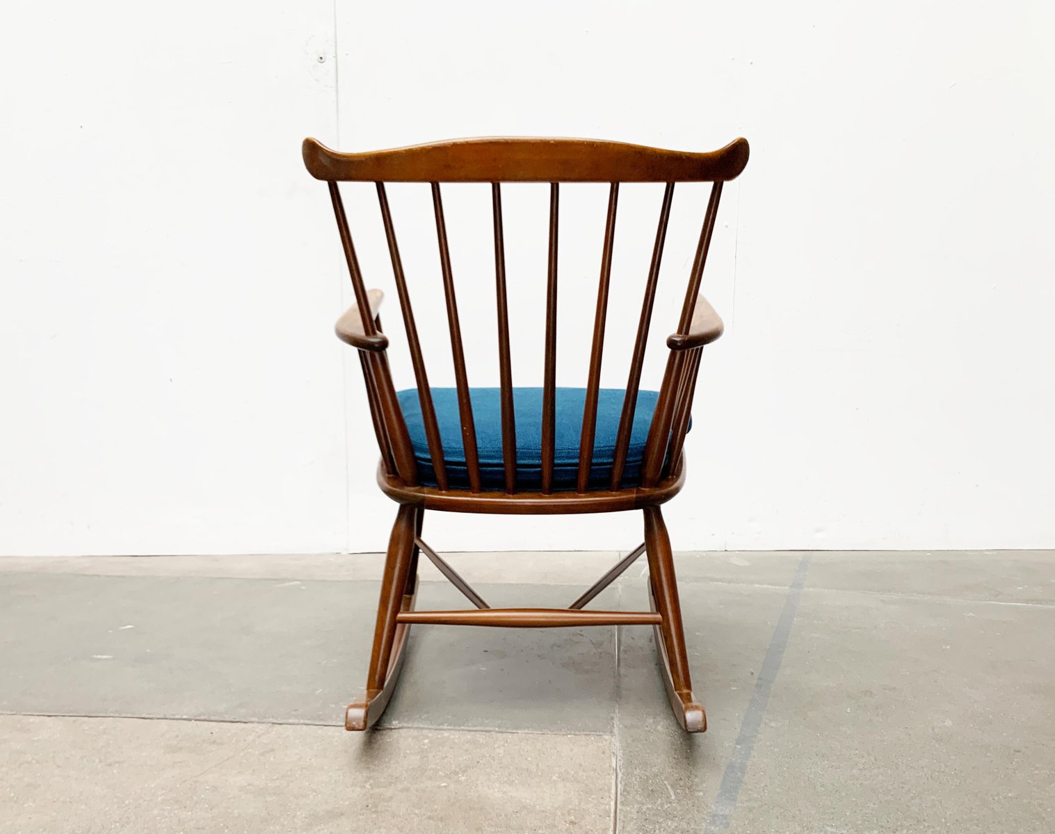 Mid-Century Rocking Chair by Børge Mogensen for FDB Møbler, 1960s