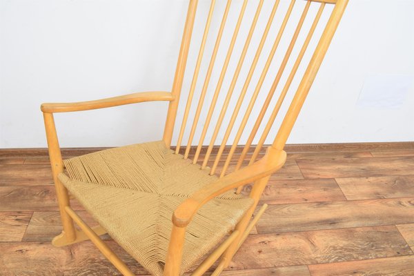 Mid-Century Rocking Chair by Hans Wegner for Frederica, 1970s.-LOT-1327970