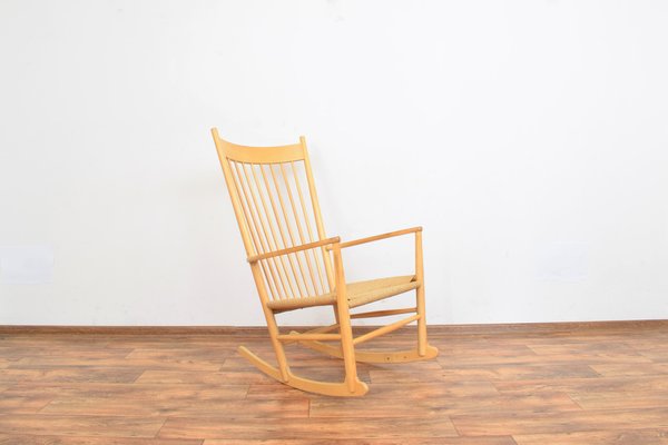 Mid-Century Rocking Chair by Hans Wegner for Frederica, 1970s.-LOT-1327970