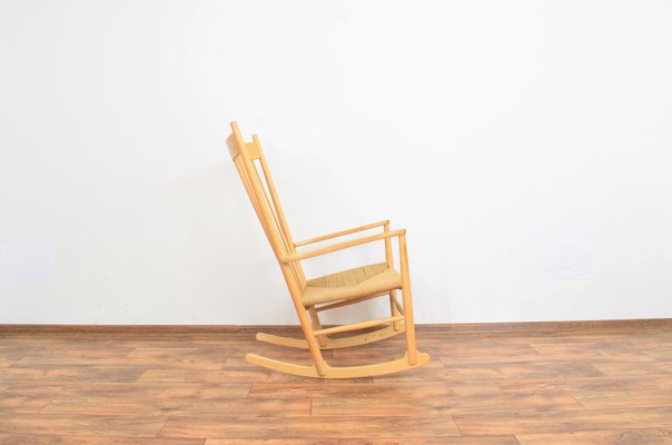 Mid-Century Rocking Chair by Hans Wegner for Frederica, 1970s.-LOT-1327970