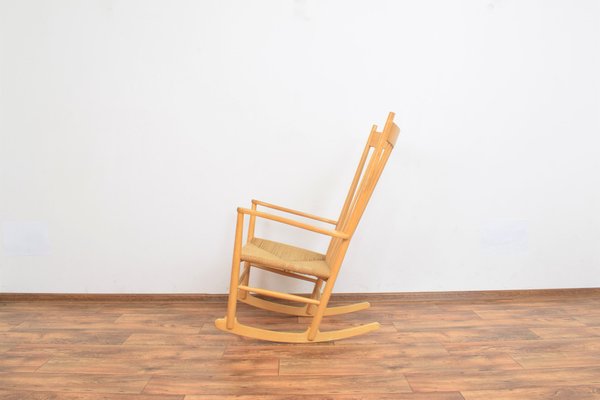 Mid-Century Rocking Chair by Hans Wegner for Frederica, 1970s.-LOT-1327970