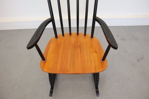 Mid-Century Rocking Chair by Ilmari Tapiovaara, 1960s-JWH-671051