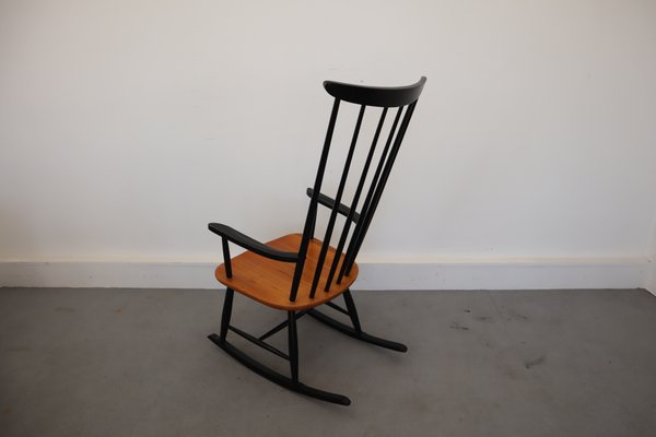 Mid-Century Rocking Chair by Ilmari Tapiovaara, 1960s-JWH-671051