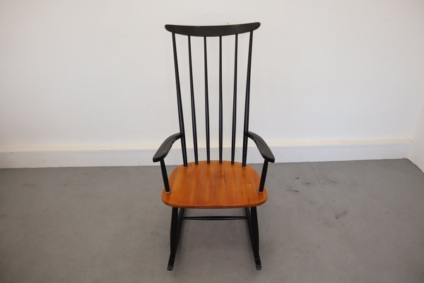 Mid-Century Rocking Chair by Ilmari Tapiovaara, 1960s-JWH-671051