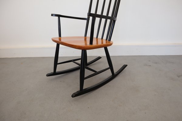 Mid-Century Rocking Chair by Ilmari Tapiovaara, 1960s-JWH-671051