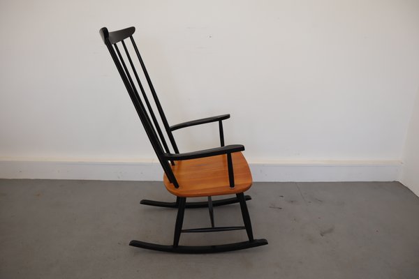 Mid-Century Rocking Chair by Ilmari Tapiovaara, 1960s-JWH-671051