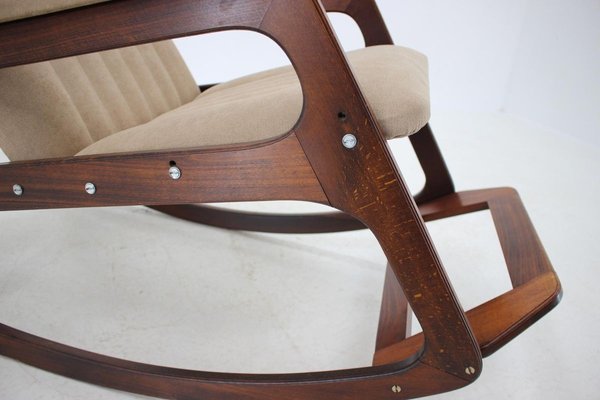 Mid-Century Rocking Chair from Uluv, 1960s-TZ-828890