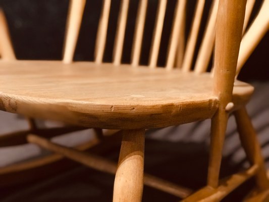 Mid-Century Rocking Chair in Light Elm by Lucian Ercolani for Ercol-KRJ-1142550