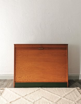 Mid-Century Roll-Door Filing Cabinet, Germany, 1960s-FW-1805303