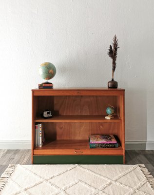 Mid-Century Roll-Door Filing Cabinet, Germany, 1960s-FW-1805303