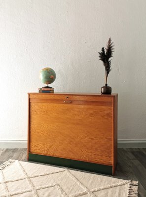 Mid-Century Roll-Door Filing Cabinet, Germany, 1960s-FW-1805303