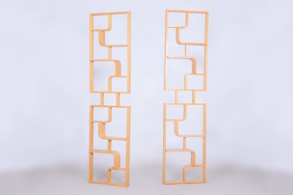 Mid-Century Room Divider in Maple by Ludvik Volak for Drevopodnik Holesov, 1960s-WHY-1736437