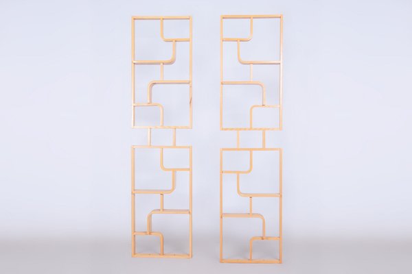 Mid-Century Room Divider in Maple by Ludvik Volak for Drevopodnik Holesov, 1960s-WHY-1736437